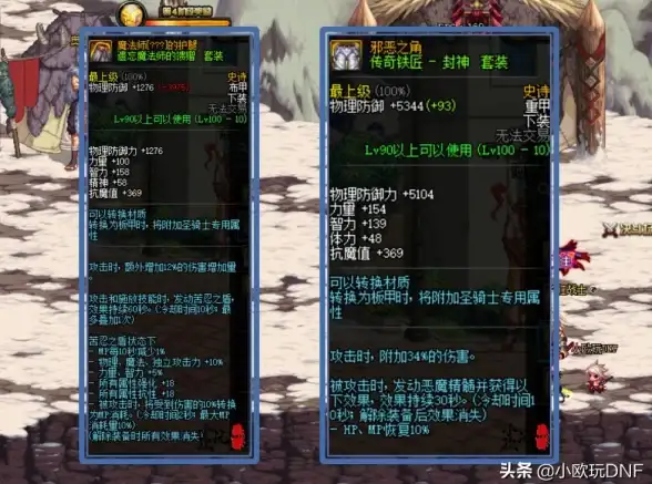 游戏攻略🔥消费分析🔥花费对比 传奇与DNF花钱多少更值？