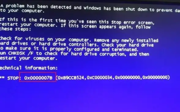 蓝屏修复💻小鱼教您如何快速解决电脑蓝屏代码0x0000007b
