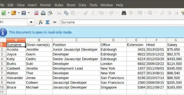 jQuery 表格插件 Datatables：分享一个强大的jquery表格插件Datatables的使用方法