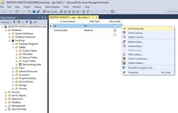 数据库操作|表结构设计 SQL Server高效生成数据表的实用方法，sqlserver创建新表技巧