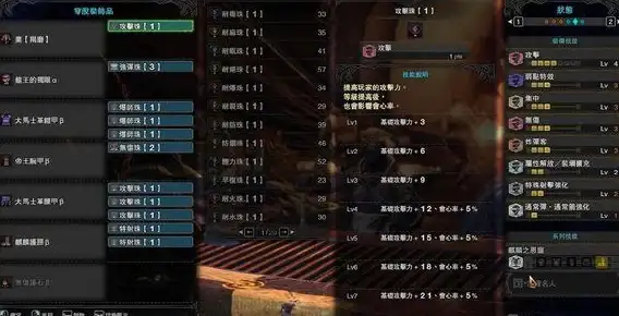 怪物猎人ol挑2弱特技能推荐