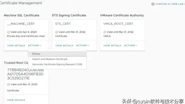 vSphere 数据库管理 vCenter连接外部数据库的方法详解，vcenter 外部数据库配置步骤