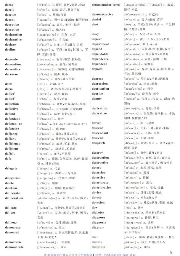 【考试高频荟萃】速查宝典！英语重点词汇盘点—教育行业速览 