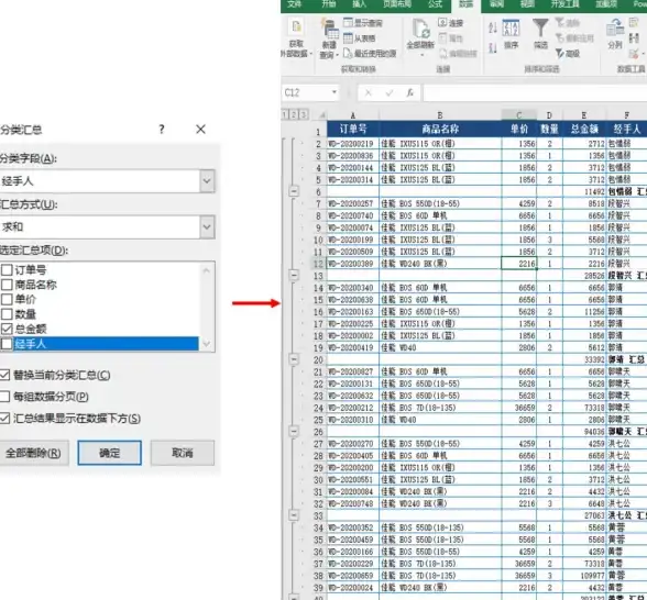 数据分析📊Excel求和公式全攻略：轻松掌握高效数据汇总技巧