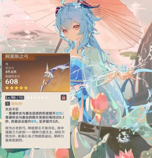 游戏攻略 武器评测 实用指南 原神》破魔之弓全面属性+实战深度解析！